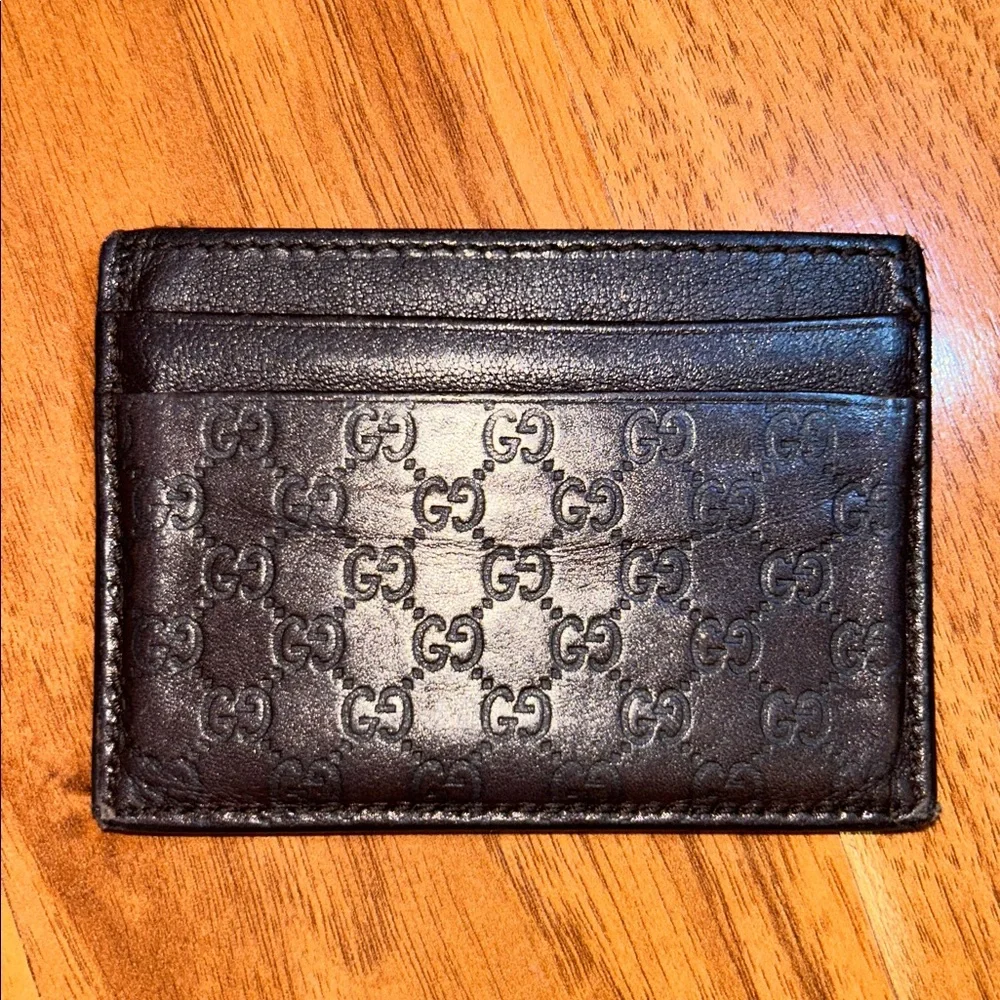 Authentic Gucci Microguccissima Card Case / Card Holder